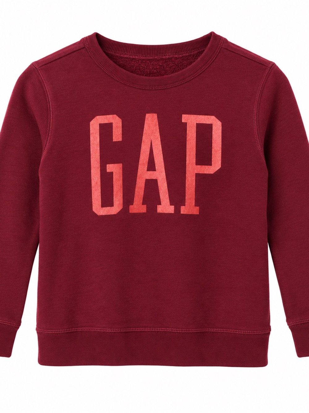 ❤️ Boys’ GAP Kids Maroon Crewneck Sweatshirt